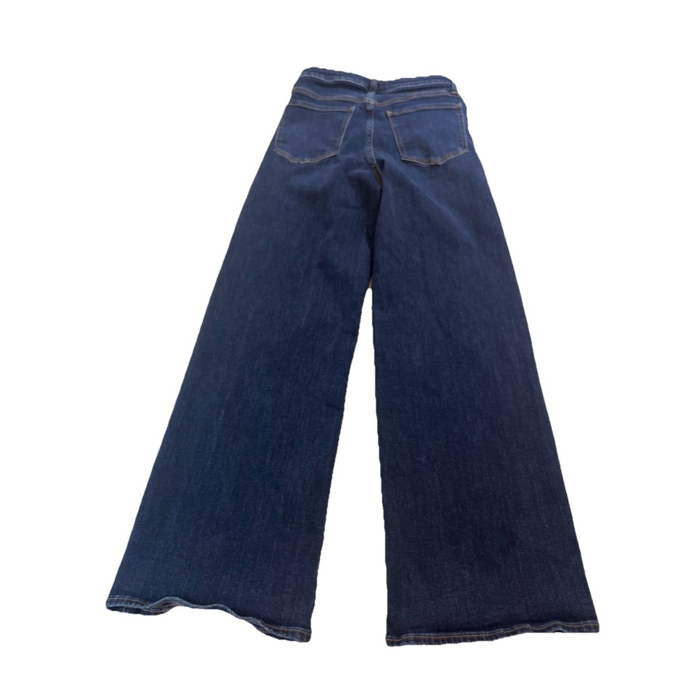 QUINCE Bella Stretch Wide Leg Jean Midnight Blue Women's Size 28 Inseam 30 - Picture 9 of 9